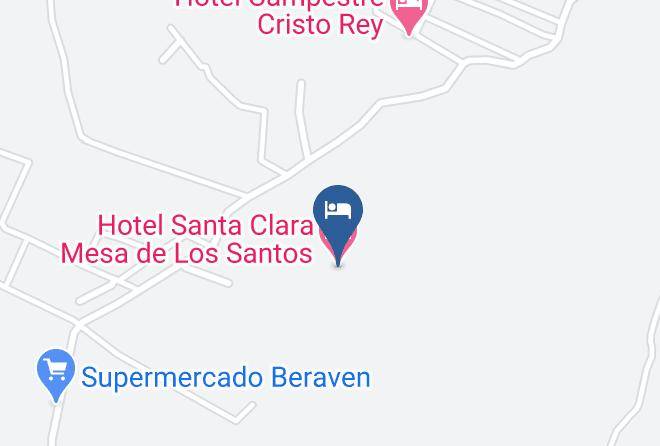 Los Santos - Hotel Santa Clara Mesa De Los Santos Maps