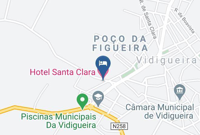 Vidigueira - Hotel Santa Clara Maps