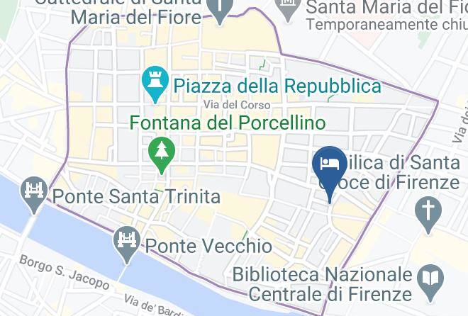 Florence - Hotel Santa Croce Maps