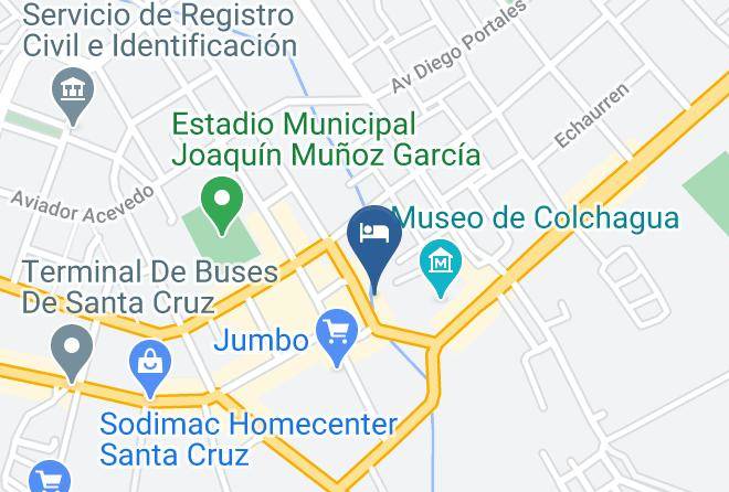 Colchagua Province - Hotel Santa Cruz Maps