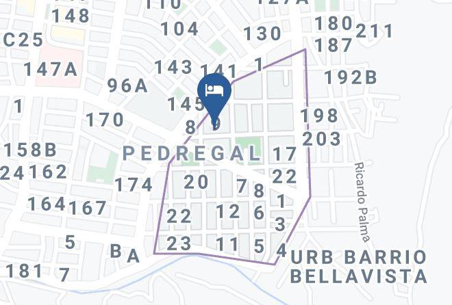 Huaraz - Hotel Santa Cruz Maps