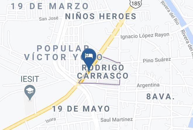 Heroica Ciudad De Juchitan De Zaragoza - Hotel Santa Cruz Juchitan Maps