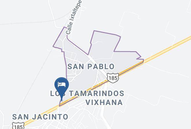 Santo Domingo Tehuantepec - Hotel Santa Cruz Tehuantepec Maps