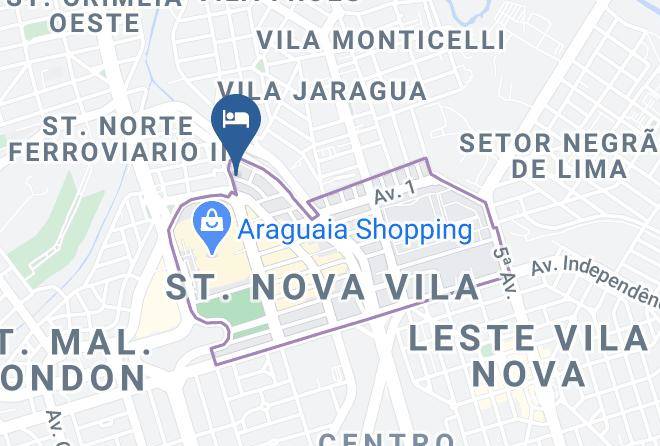Goiania - Hotel Santa Fe Goiania Maps
