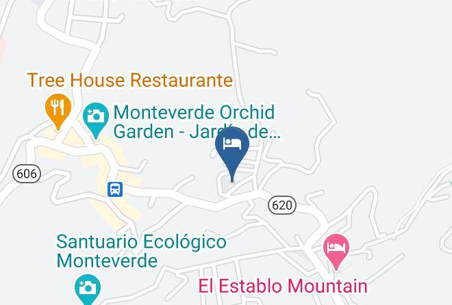 Monte Verde - Hotel Santa Fe Maps