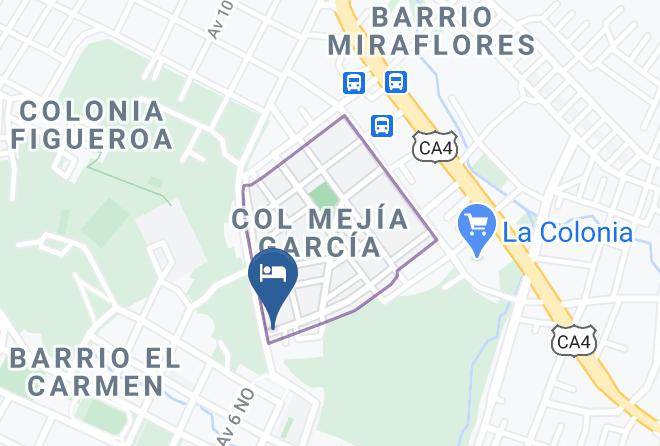 Santa Rosa Dean - Hotel Santa Fe Maps