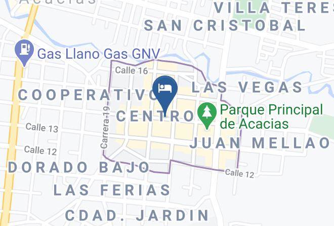 Hotel Santa Helena Map