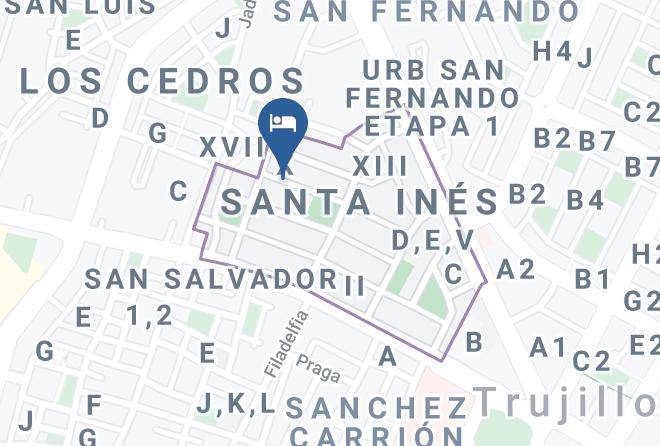 Trujillo - Hotel Santa Ines Maps