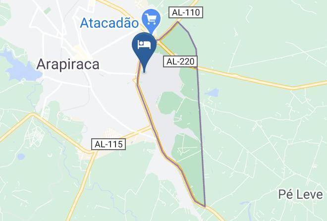 Arapiraca - Hotel Santa Isabel Maps
