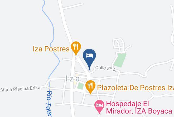 Iza - Hotel Santa Isabel Maps