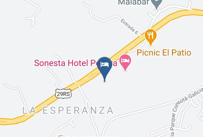 Pereira - Hotel Santa Isabel Maps