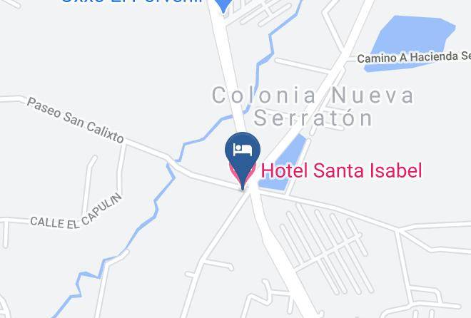 Zinacantepec - Hotel Santa Isabel Maps