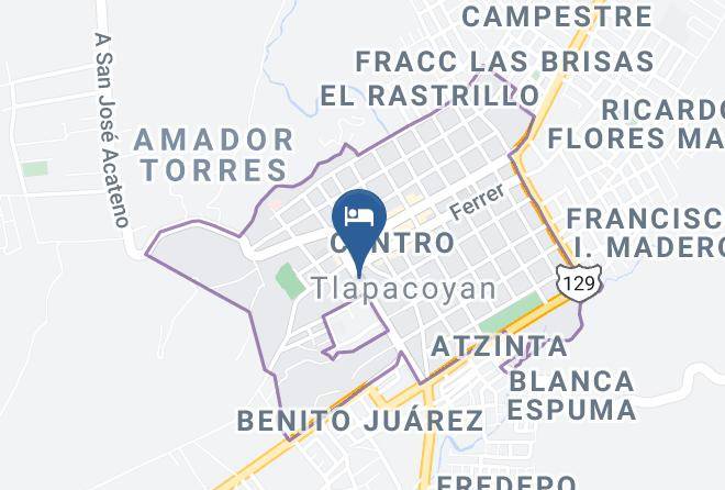 Tlapacoyan - Hotel Santa Julia Maps