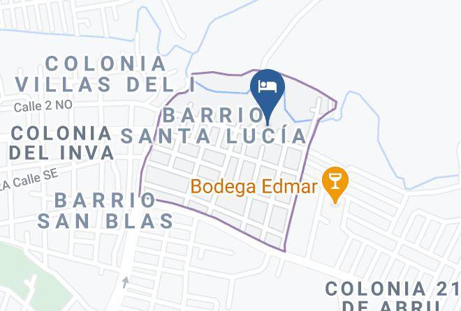 Comayagua - Hotel Santa Lucia De Comayagua Maps