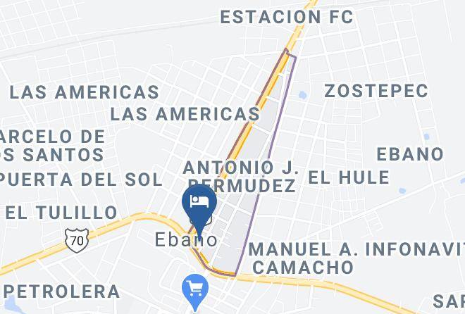Ebano - Hotel Santa Lucia Maps