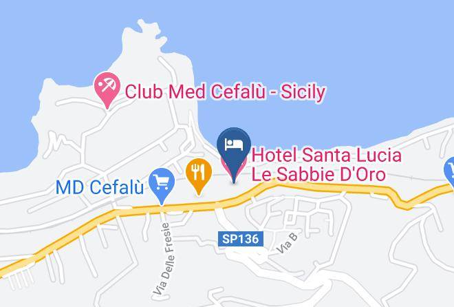 Palermo - Hotel Santa Lucia Le Sabbie D'oro Maps