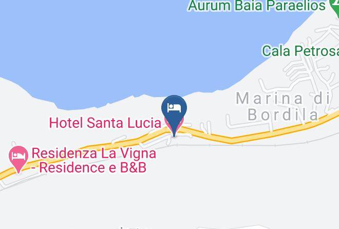 Vibo Valentia - Hotel Santa Lucia Maps