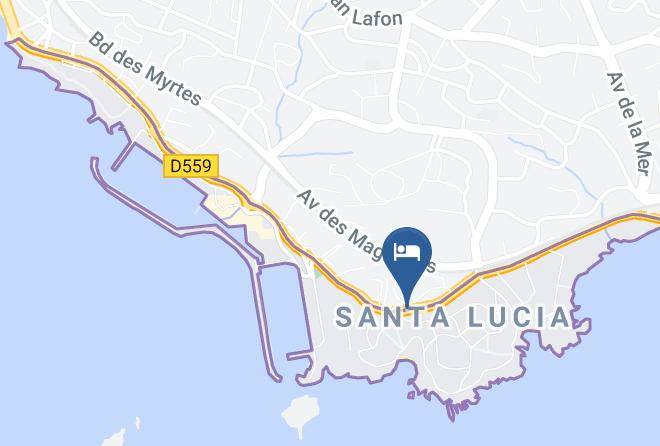 Var - Hotel Santa Lucia Maps