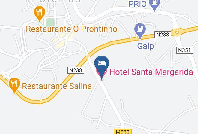 Oleiros - Hotel Santa Margarida Maps