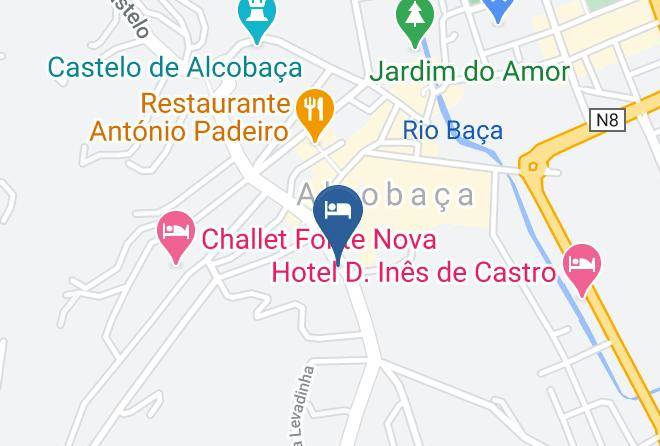 Alcobaca - Hotel Santa Maria Maps