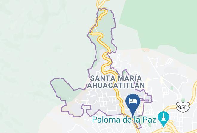 Cuernavaca - Hotel Santa Maria Maps