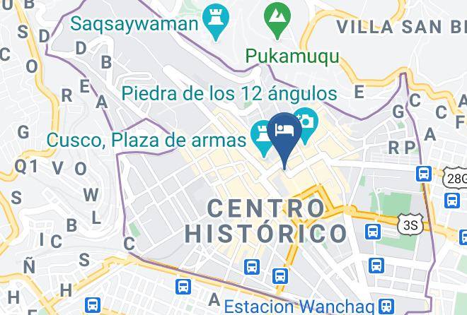 Cusco - Hotel Santa Maria Maps
