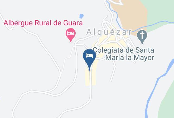 Huesca - Hotel Santa Maria De Alquezar Maps