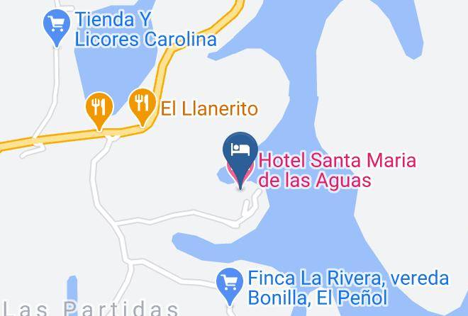 Penol - Hotel Santa Maria De Las Aguas Maps
