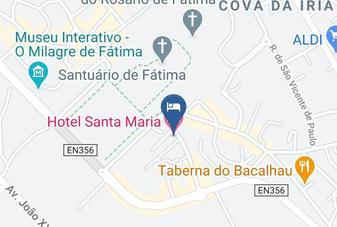 Hotel Santa Maria Fatima Map