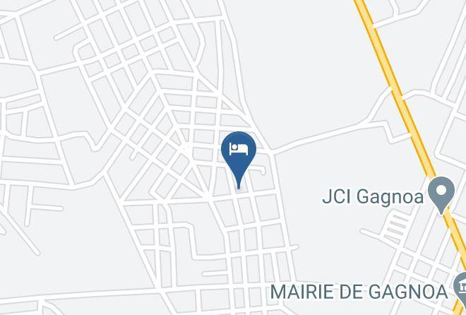 Gagnoa - Hotel Santa Maria Maps