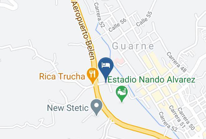 Guarne - Hotel Santa Maria Guarne Maps