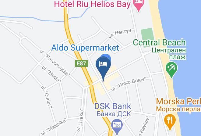 Nesebar - Hotel Santa Maria Maps