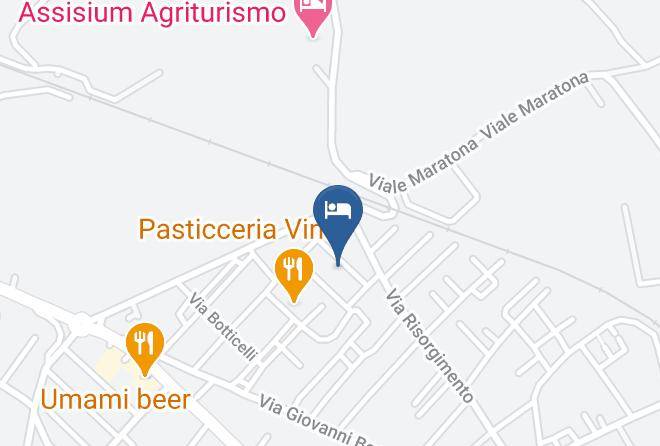 Perugia - Hotel Santa Maria Maps