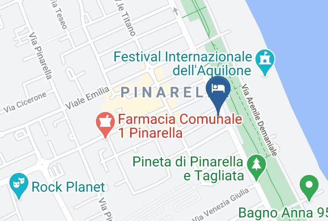 Ravenna - Hotel Santa Maria Maps