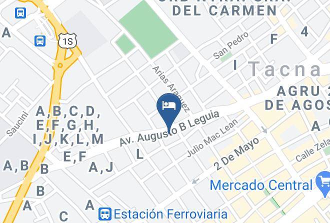Tacna - Hotel Santa Maria Maps