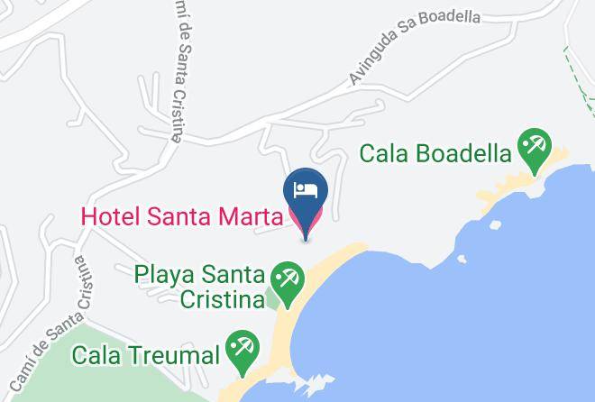 Girona - Hotel Santa Marta Maps