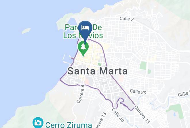Santa Marta - Hotel Santa Marta Real Maps
