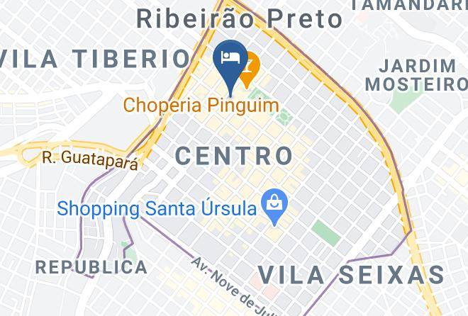 Ribeirao Preto - Hotel Santa Marta Maps