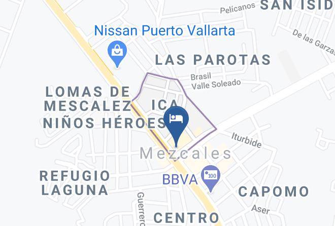 Bahia De Banderas - Hotel Santa Monica Maps
