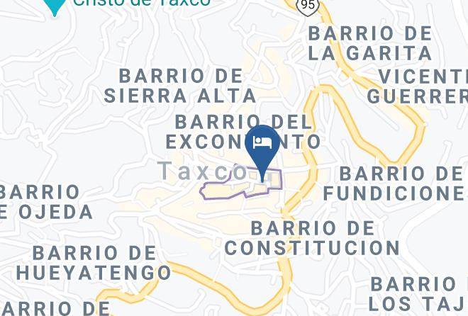 Taxco De Alarcon - Hotel Santa Paula Taxco Maps