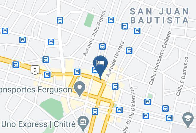 Chitre - Hotel Santa Rita Maps