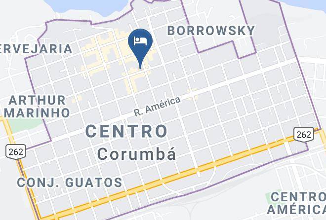 Corumba - Santa Rita Hotel Maps