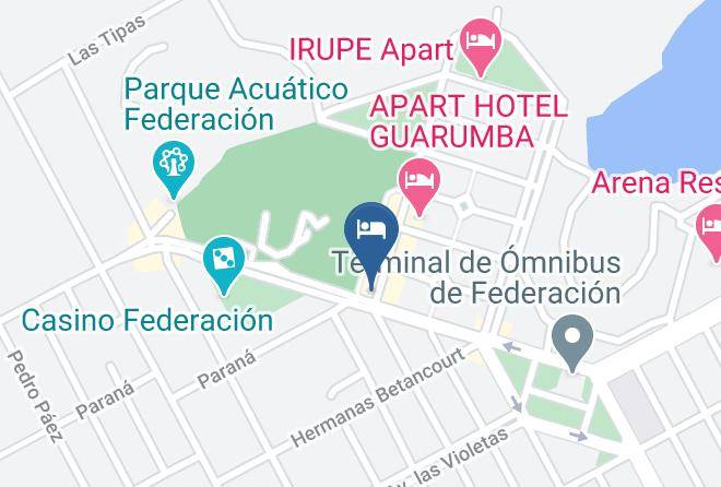 Federacion - Hotel Santa Rita Maps