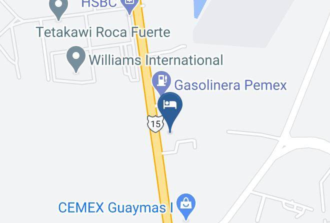 Guaymas - Hotel Santa Rita Maps