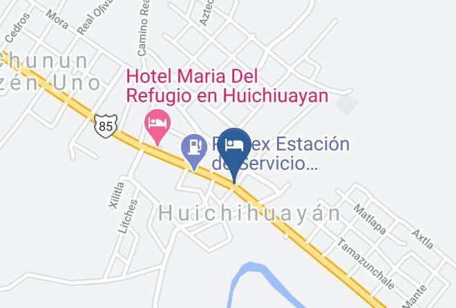 Huehuetlan - Hotel Santa Rita Maps