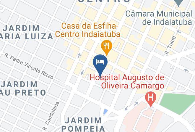 Indaiatuba - Hotel Santa Rita Maps