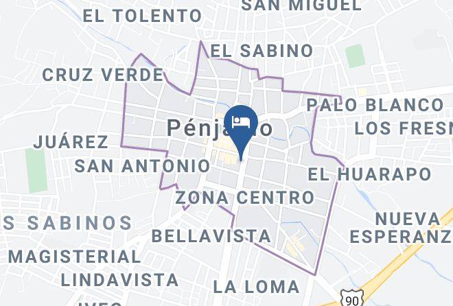 Penjamo - Hotel Santa Rita Maps
