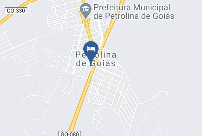 Petrolina De Goias - Hotel Santa Rita Maps