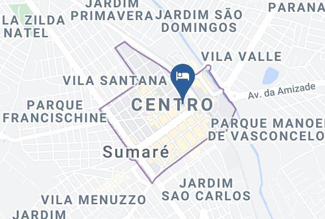 Sumare - Hotel Santa Rita Maps