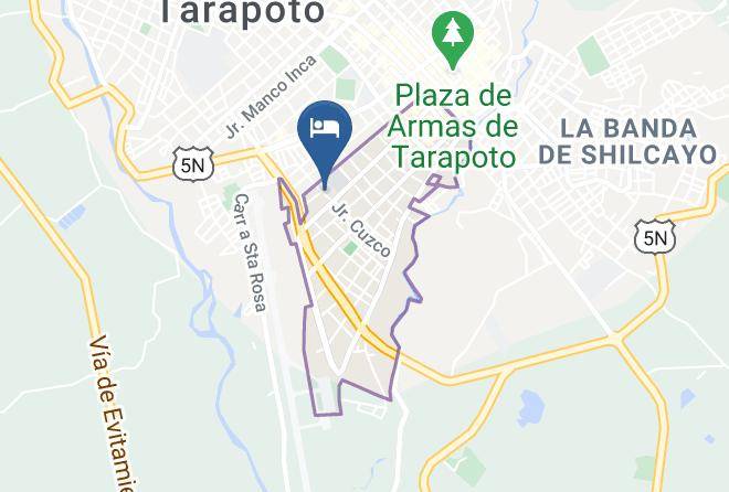 Tarapoto - Hotel Santa Rosa De Cumbaza Maps